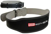 ACRA D16XL Vzpěračský pás kožený - vel. XL