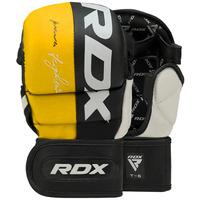 RDX Sparring rukavice T6 MMA žluté XL