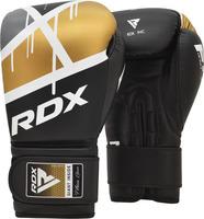 RDX Boxerské rukavice F7 Ego, čierno-zlaté, 12 oz