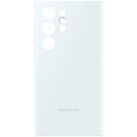 Samsung silikonový zadní kryt pro Samsung Galaxy S24 Ultra bílý (Rozbaleno)