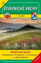 Štiavnické vrchy 1:50 000