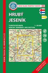 KČT 55 Hrubý Jeseník 1:50 000