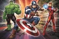 TREFL Puzzle Ve světě Avengers MAXI 24 dílků