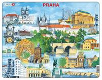 Puzzle Praha pohlednice