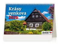 Krásy venkova 2026 - stolní kalendář