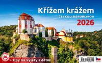 Křížem krážem Českou republikou 2026 - stolní kalendář