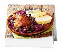 České tradiční recepty 2026 - stolní kalendář