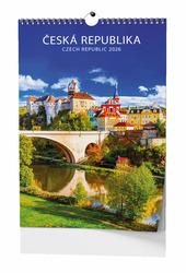 Česká republika 2026 - nástěnný kalendář