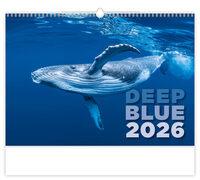 Deep Blue 2026 - nástěnný kalendář