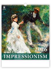 Impressionism 2026 - nástěnný kalendář