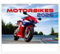 Motorbikes 2026 - nástěnný kalendář