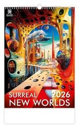 Surreal New Worlds 2026 - nástěnný kalendář