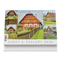 Chaty a chalupy 2026 - stolní kalendář