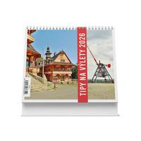 Tipy na výlety 2026 - stolní kalendář