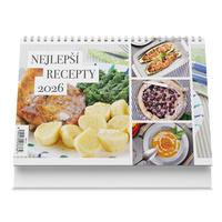 Nejlepší recepty 2026 - stolní kalendář