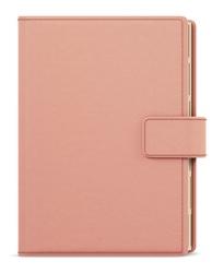 Denní diář 2026 Ctirad s výsekem Elite A5 růžová