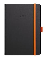 Denní diář 2026 David Nora A5 oranžová