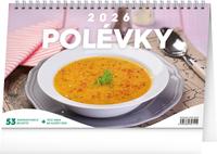 Polévky 2026 - stolní kalendář