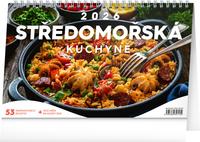 Středomořská kuchyně 2026 - stolní kalendář