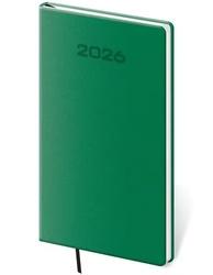 Kapesní diář 2026 Soft zelený