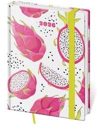 Týdenní diář 2026 B6 Vario Pitaya s gumičkou