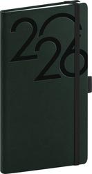 Kapesní diář Ajax 2026 zelený