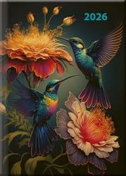 Praktik denní diář 2026 Kolibříci