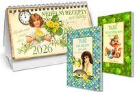 Stolní kalendář nedělní menu 2026