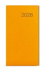 Týdenní diář 2026 Jakub Vivella kapesní okrová