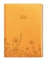 Denní diář 2026 David Vivella s ražbou A5 okrová Louka