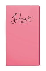 Týdenní diář 2026 Jakub Lamino Pastel kapesní růžová