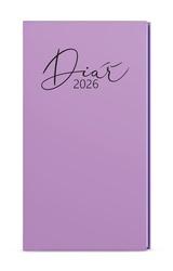Týdenní diář 2026 Jakub Lamino Pastel kapesní fialová