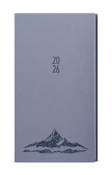 Týdenní diář 2026 Jakub Vivella s ražbou kapesní holubí šeď Hory