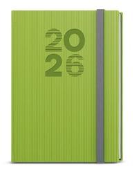Týdenní diář 2026 Oskar Vigo A5 zelená