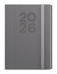 Týdenní diář 2026 Oskar Vigo A5 šedá