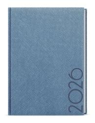 Týdenní diář 2026 Prokop Tora B6 modrošedá