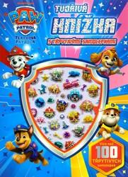 Tlapková patrola Tvořivá knížka s třpytivými samolepkami