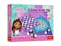 Hra Dáma a Mlýn Gábinin kouzelný domek