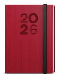 Denní diář 2026 David Vigo A5 červená