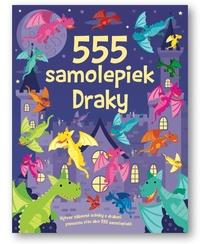 555 samolepiek Draky