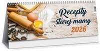 Recepty starej mamy 2026 - stolový kalendár