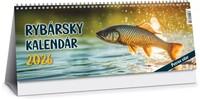 Rybársky kalendár 2026 - stolový kalendár