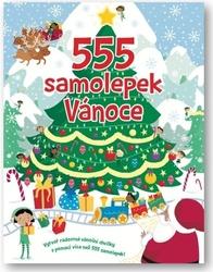 555 samolepek Vánoce