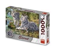 Puzzle 1000 Bílí tygři secret collection