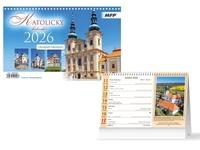 Katolický kalendář 2026 - stolní kalendář