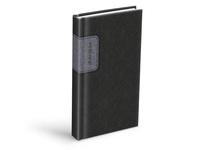 Diář 2026 D802 PU gray/dark gray 90x170mm