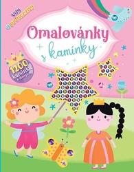 Omalovánky s kamínky Víly a princezny