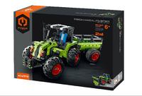 Stavebnice iM.MASTER traktor/traktor s valníkem 2v1 plast