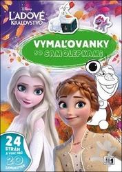 Vymaľovanky so samolepkami Ľadové kráľovstvo