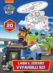Vyfarbuj si! Labková patrola Labky, ideme!